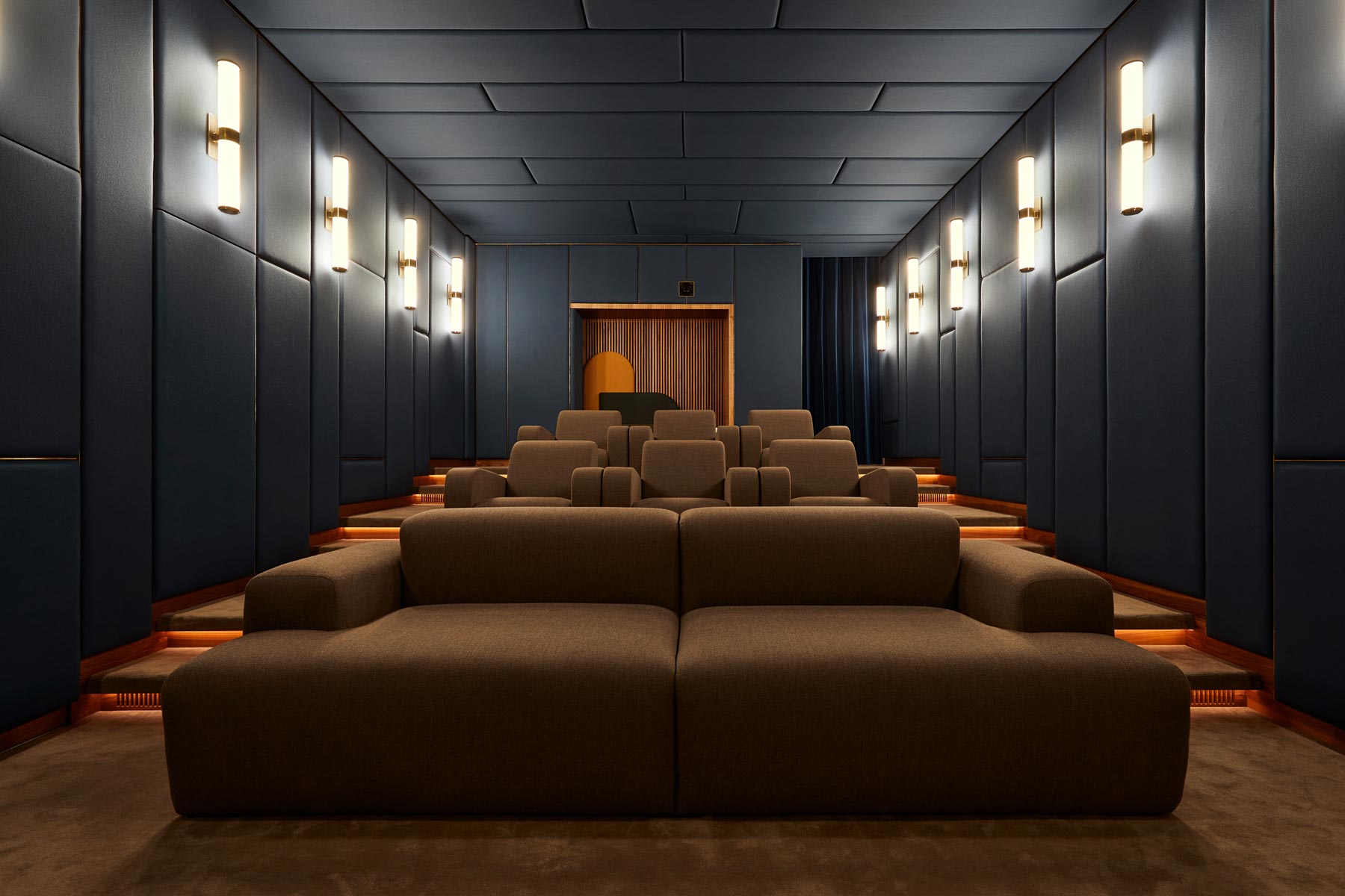 Private Luxury Cinema Interior Design by Ahocdrei Berlin